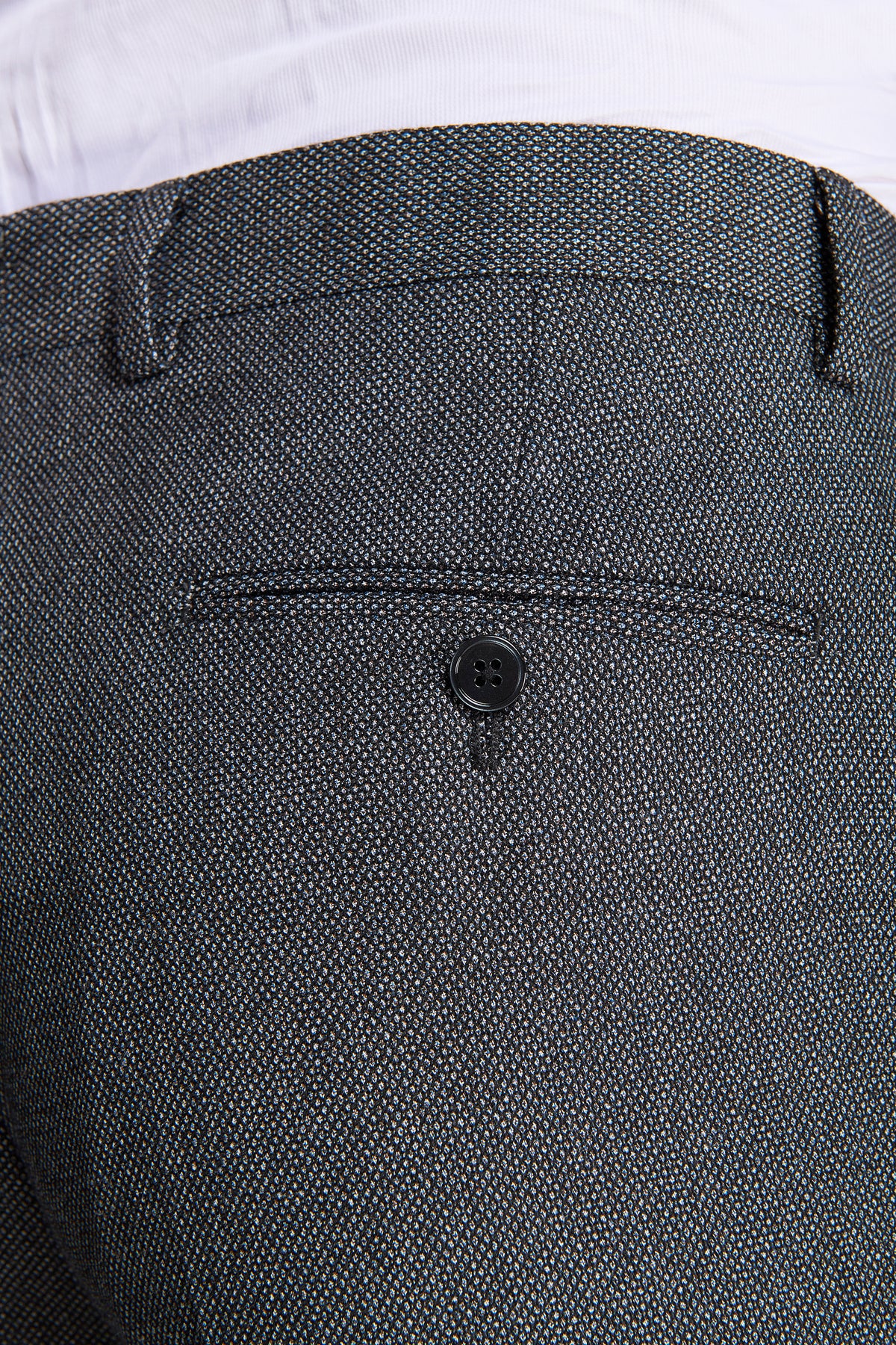 Pantaloni occhio di pernice antracite