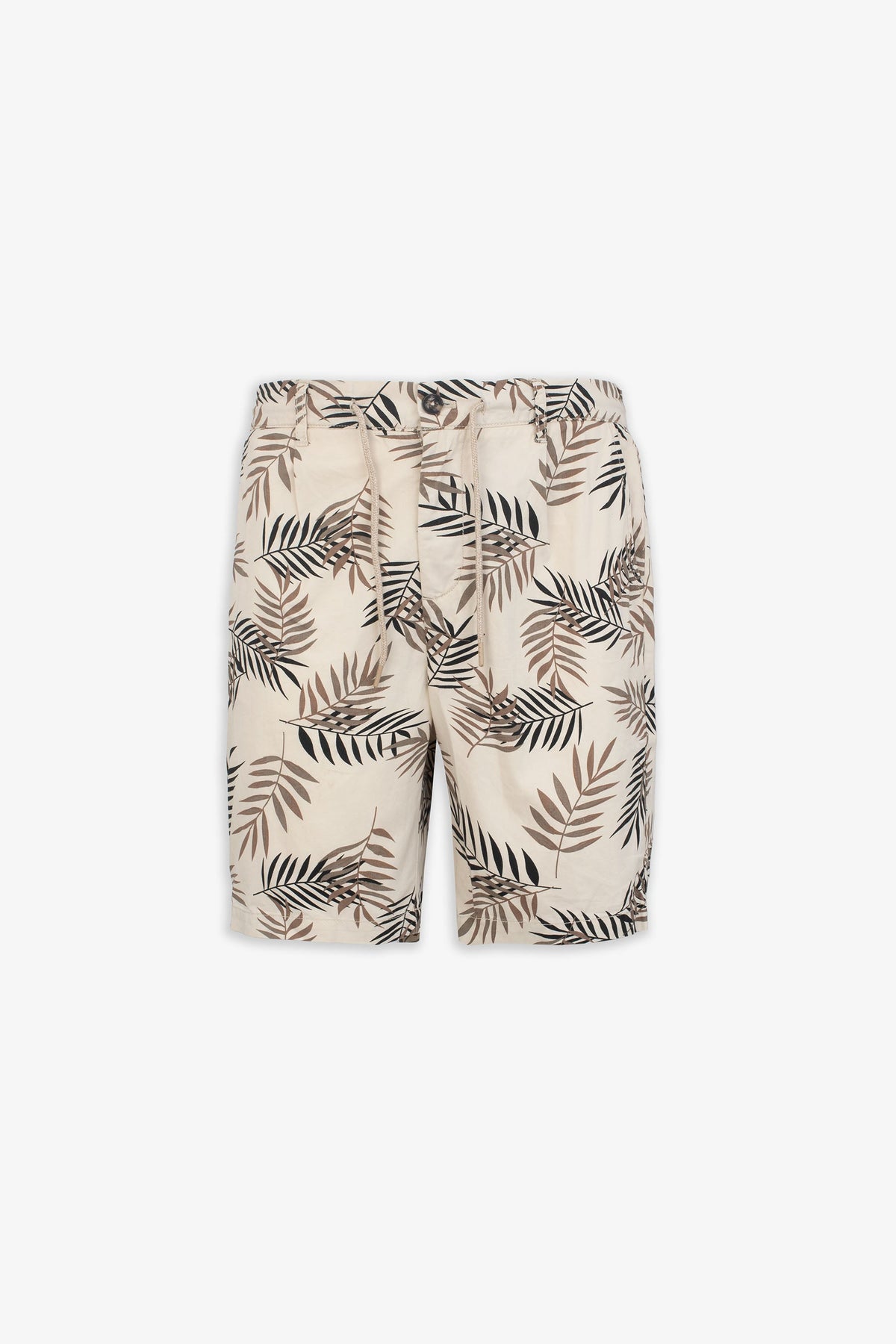 Bermuda Stampa All Over Crema-Dan John