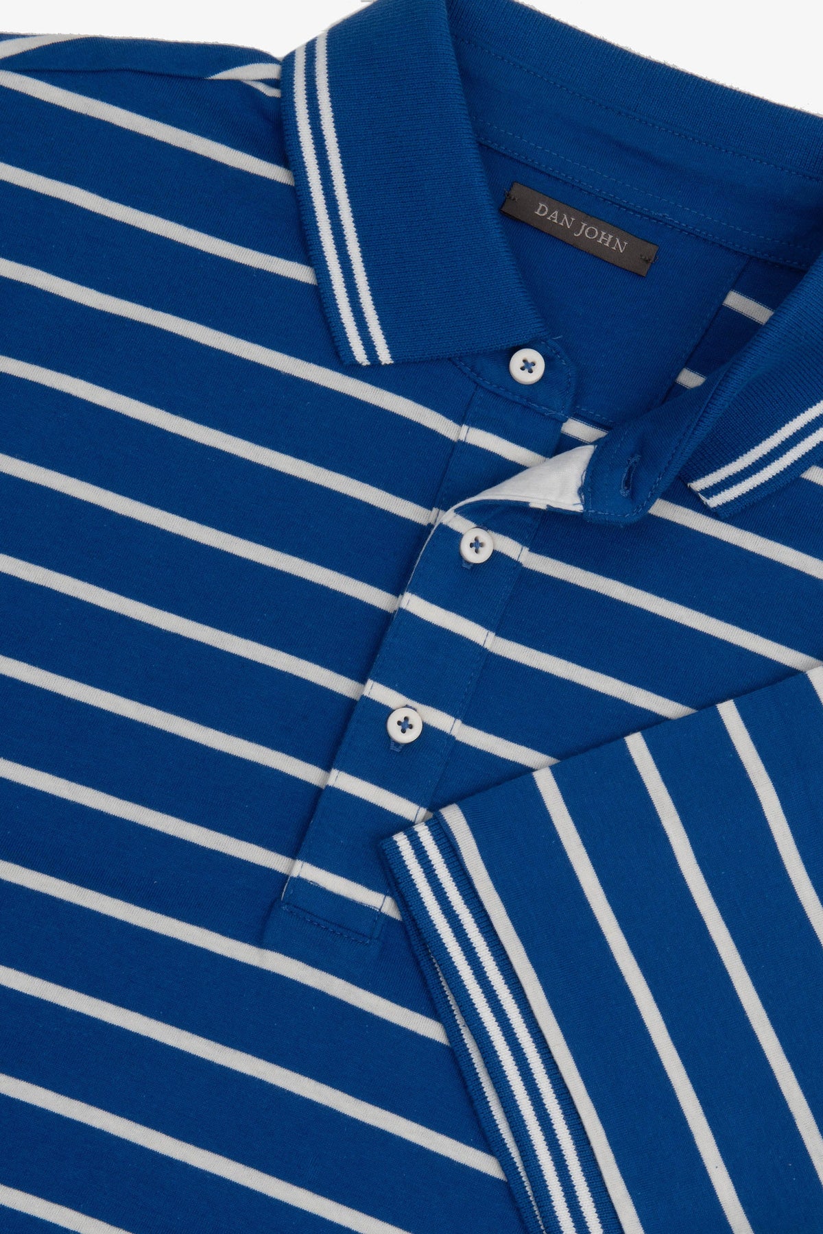 Polo rigata in jersey royal-Dan John