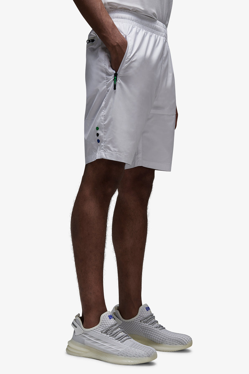 Bermuda tecnico con tascone bianco DNJ