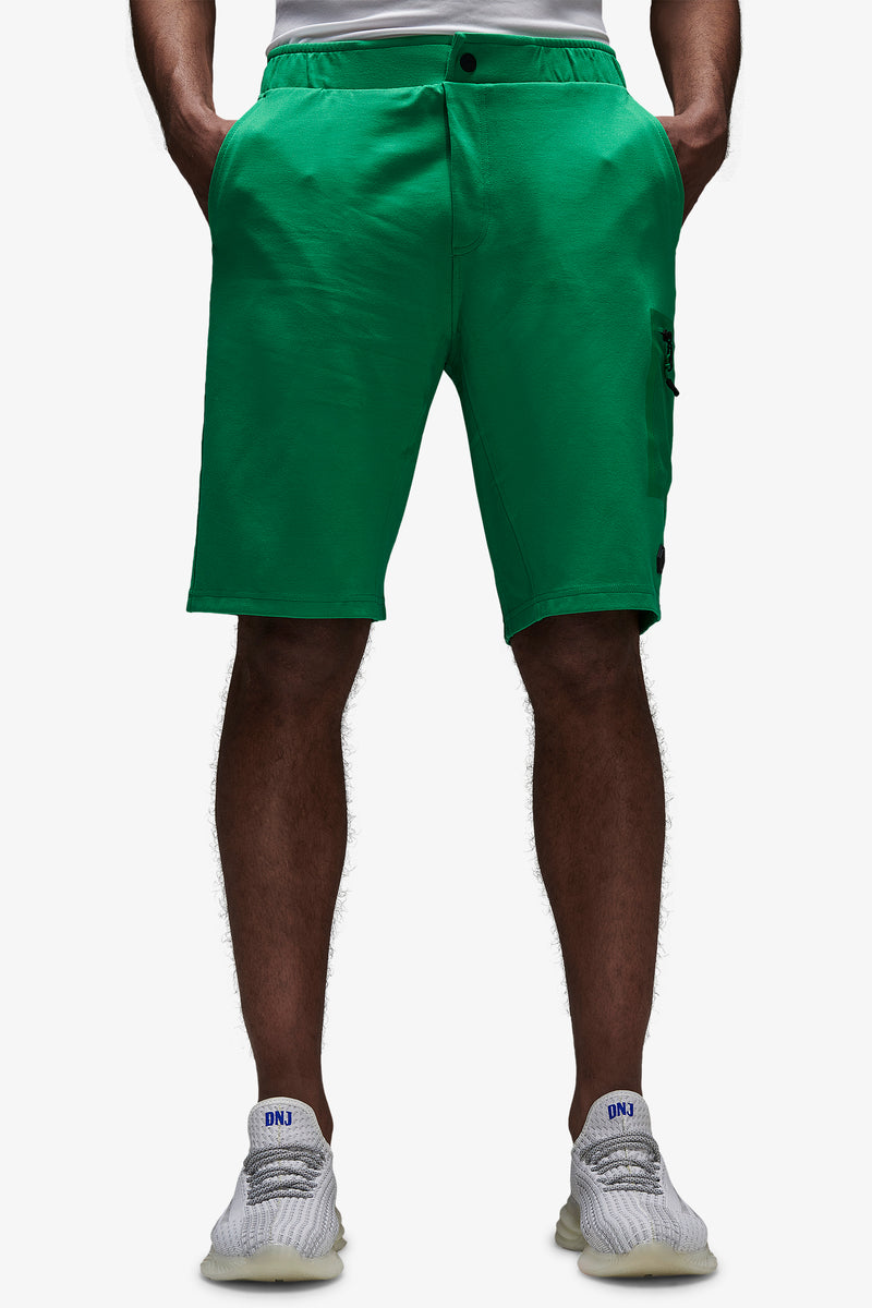 Bermuda tecnico morbido verde DNJ