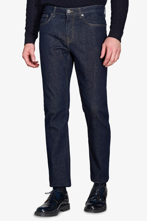 Dark blue denim pants