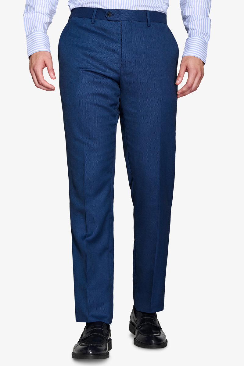 Pantaloni da abito occhio di pernice royal-Dan John