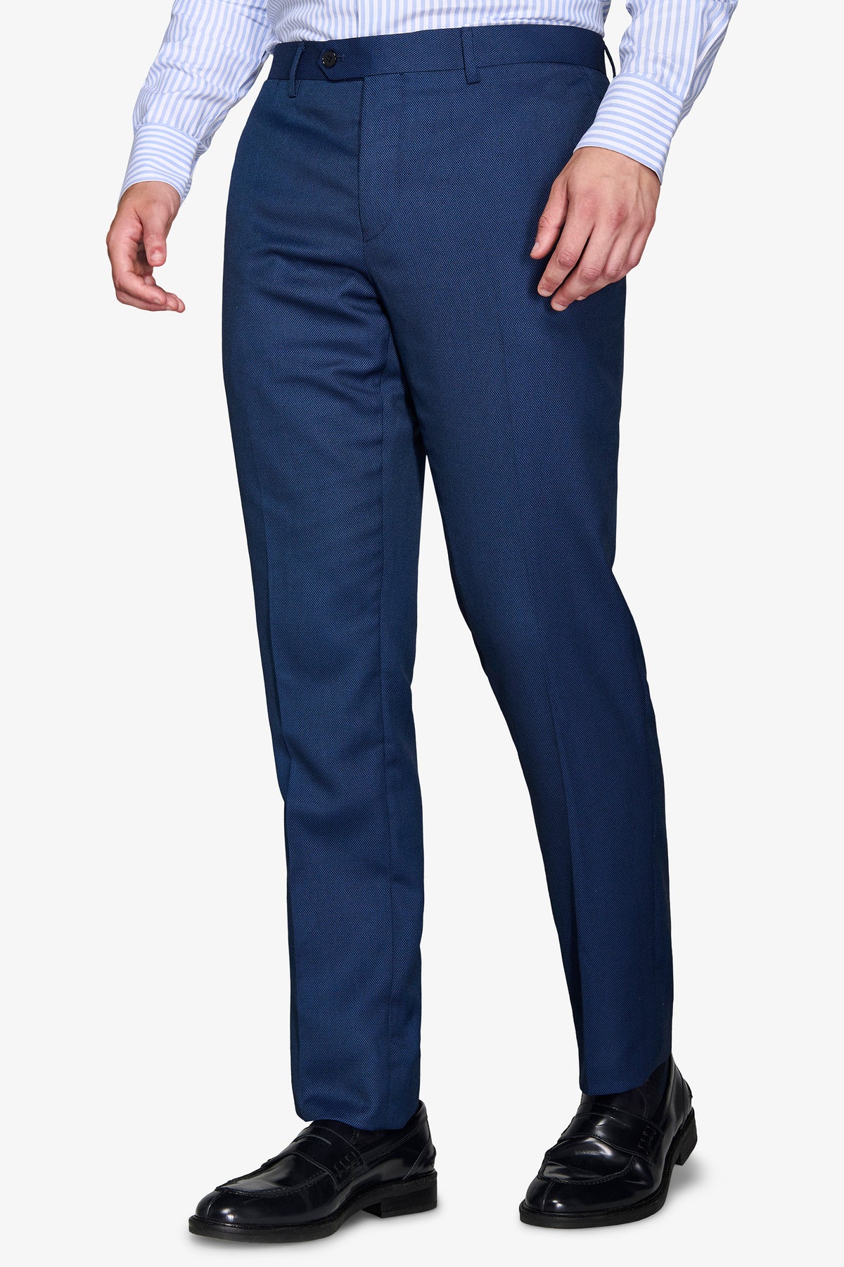 Pantaloni da abito occhio di pernice royal-Dan John