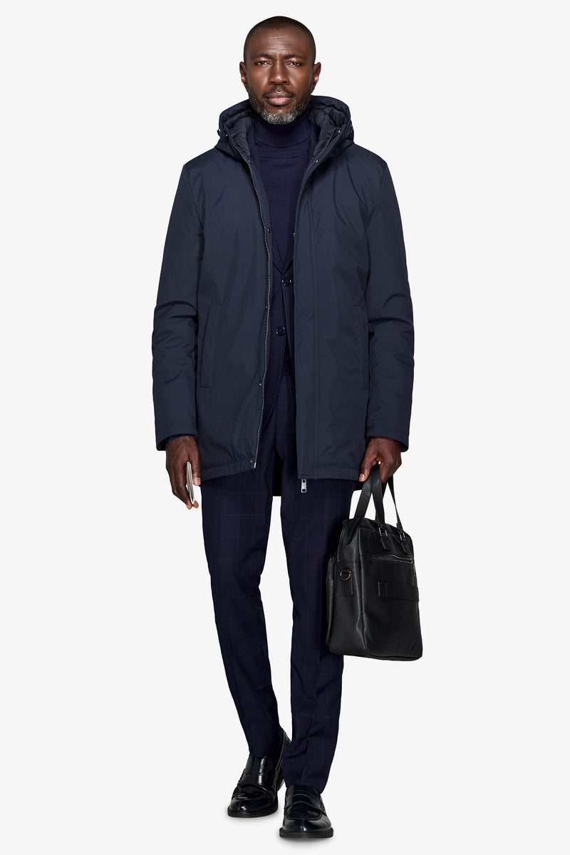 Giubbotto caban blu-Dan John