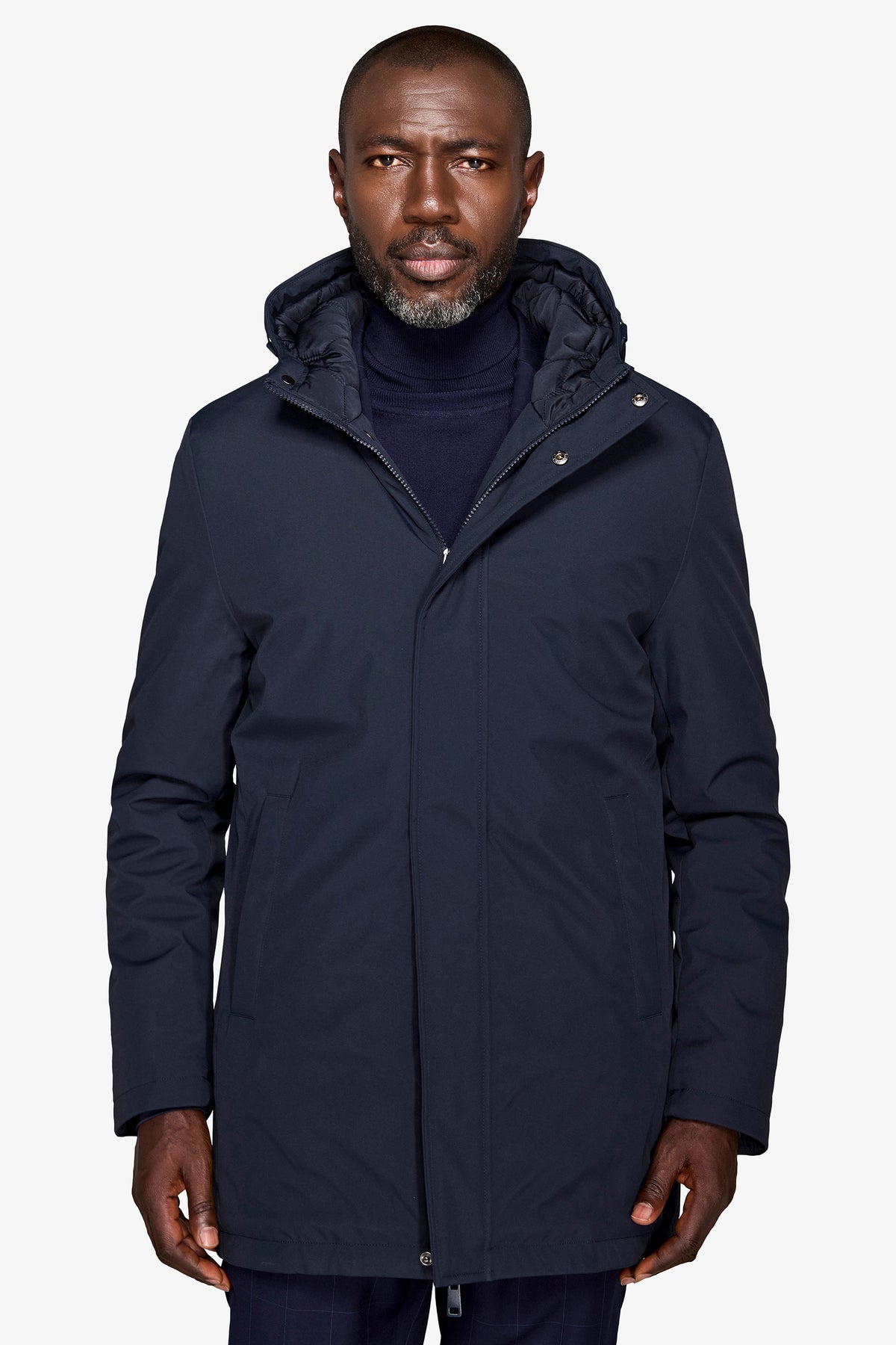 Giubbotto caban blu-Dan John