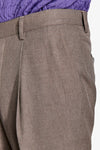 Pantaloni twill tortora