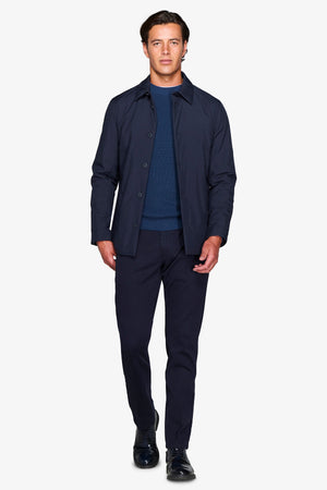 Trench corto blu-Dan John