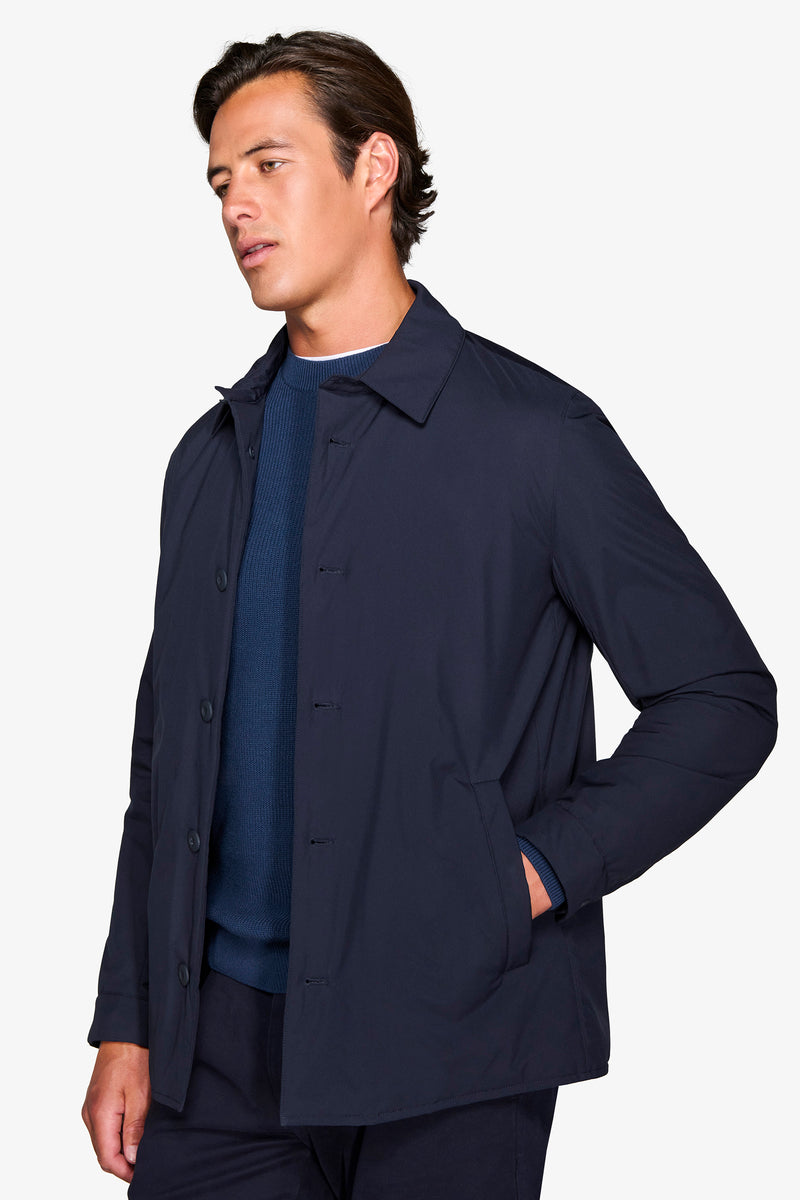 Trench corto blu-Dan John