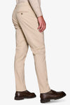 Pantaloni chino gabardina gesso-Dan John