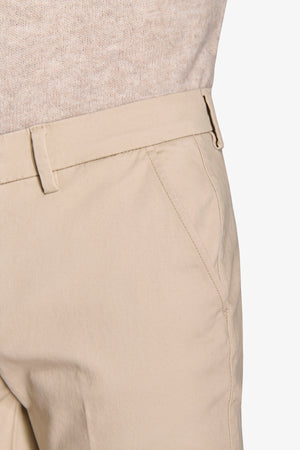 Pantalone chino gabardina gesso-Dan John