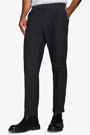 Charcoal cavalry trousers with pocket