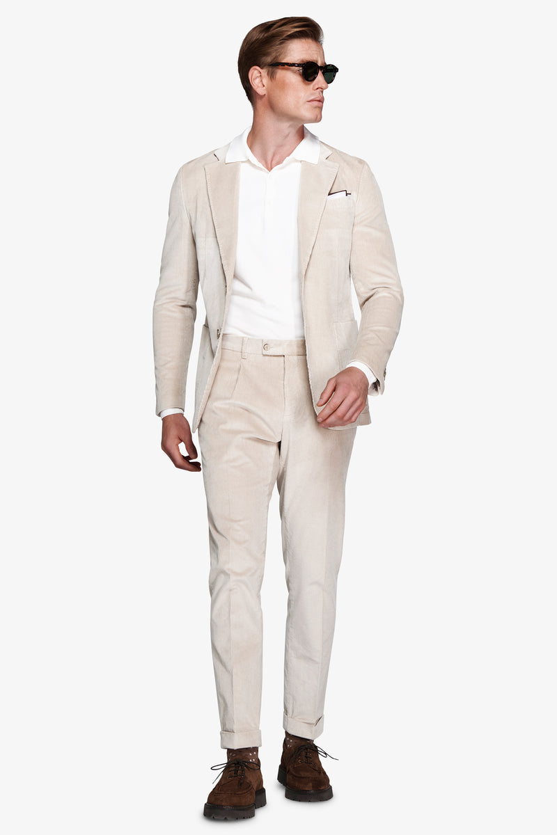 Veste en velours côtelé corde