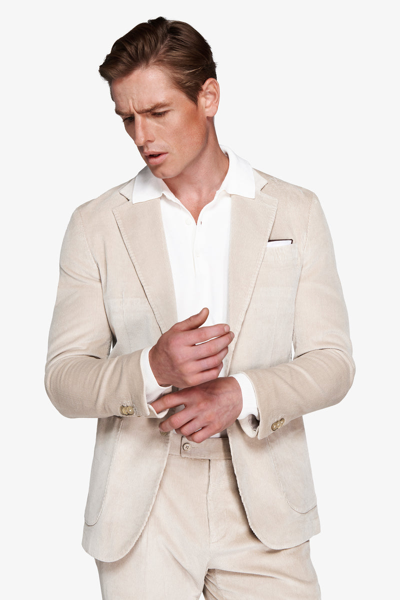 Veste en velours côtelé corde