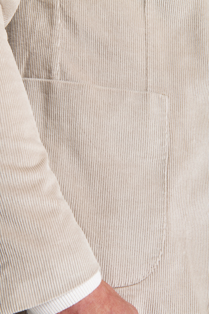 Veste en velours côtelé corde