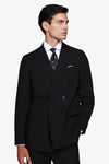 Giacca doppiopetto nera