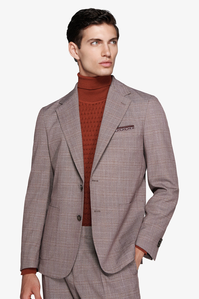 Giacca galles tortora