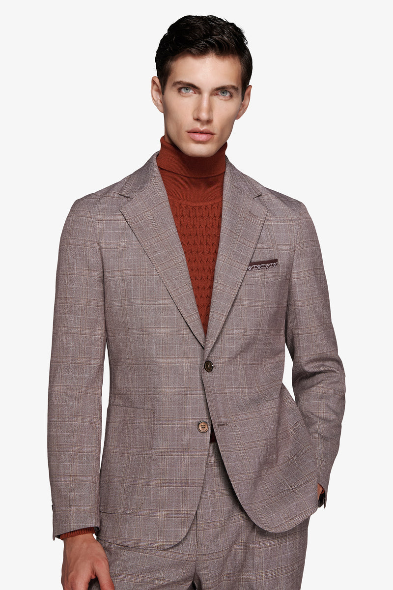 Giacca galles tortora