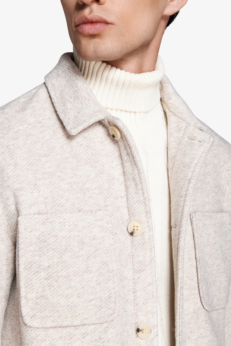 Giubbotto corto 4 tasche corda