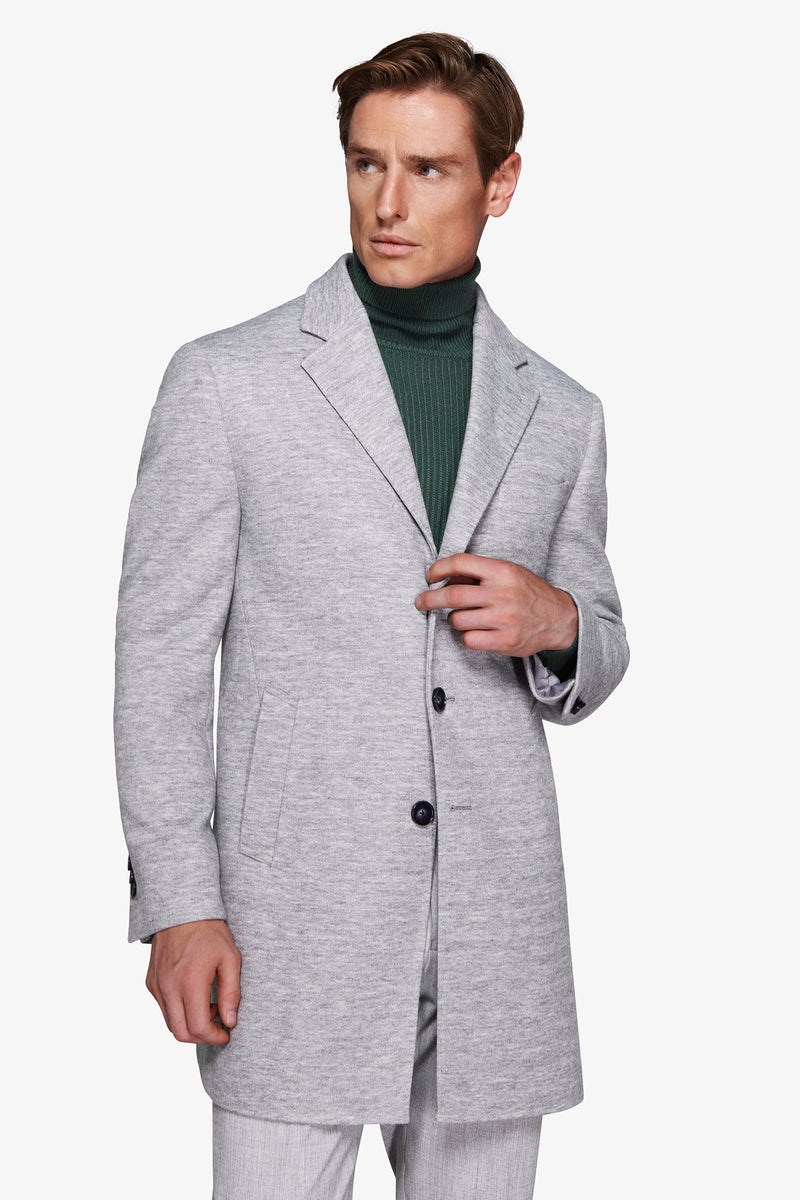 Cappotto baronetto grigio chiaro