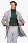 Cappotto baronetto grigio chiaro
