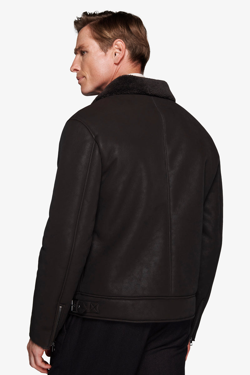 Giubbotto aviatore moro