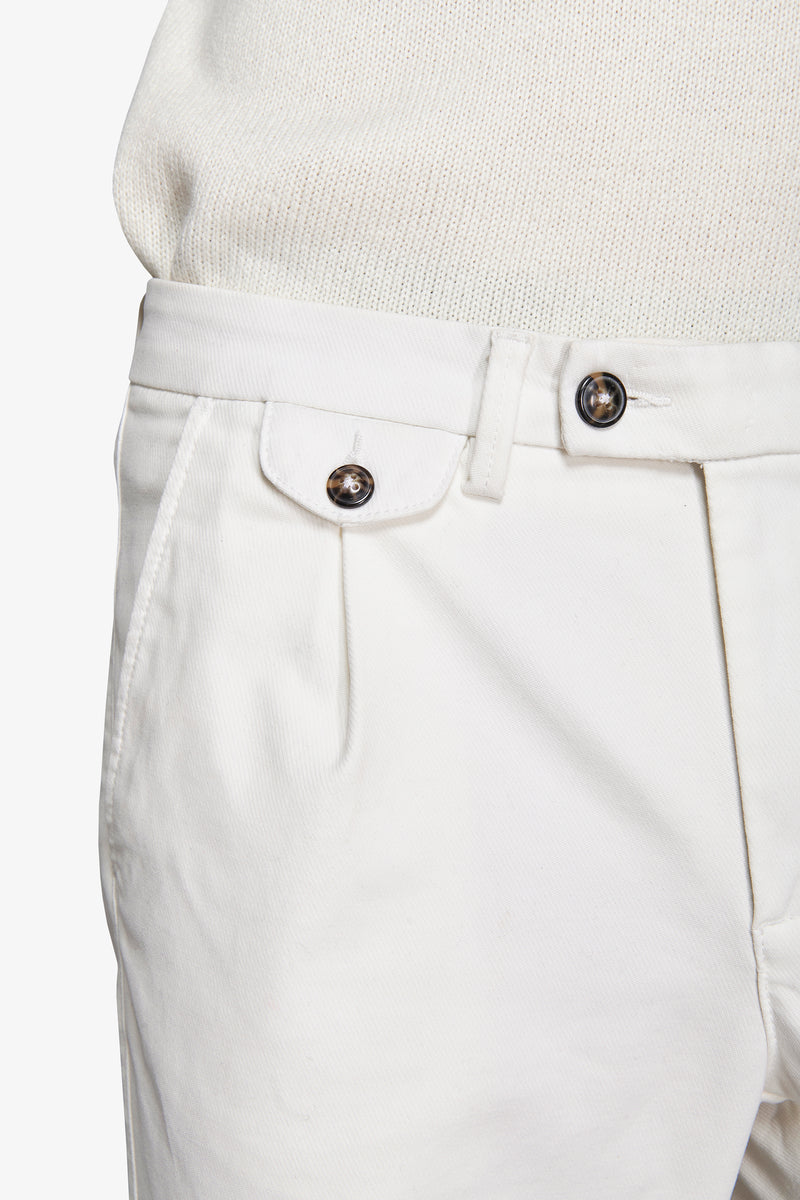 Pantaloni cavalry panna