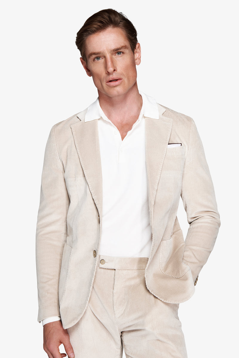 Veste en velours côtelé corde