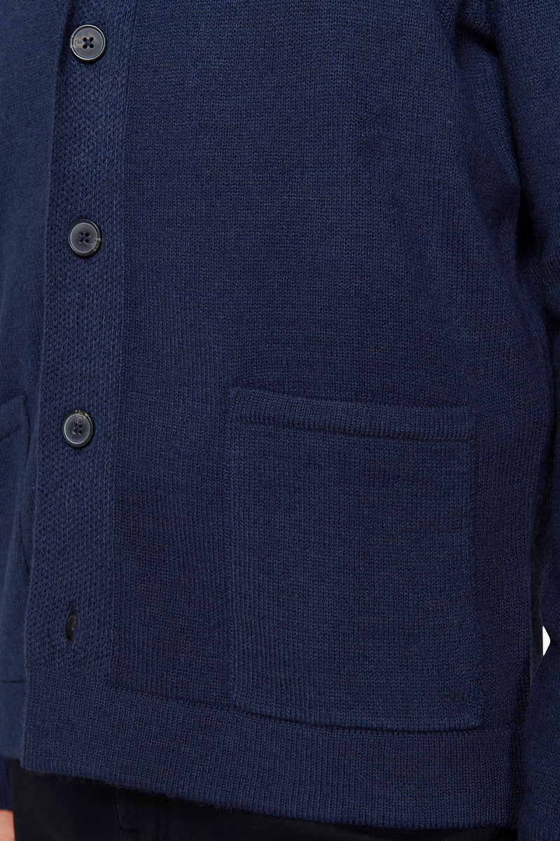 Giacca in maglia avion