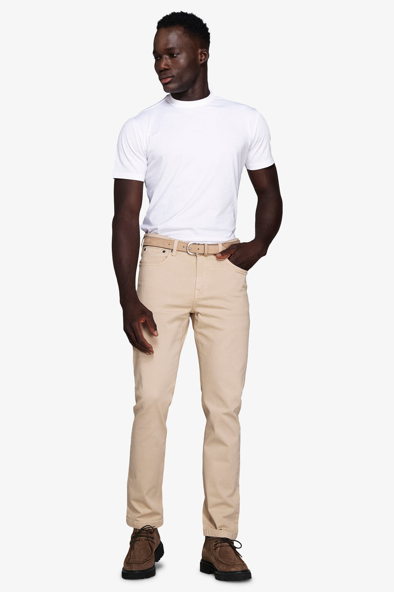 White light cotton t-shirt