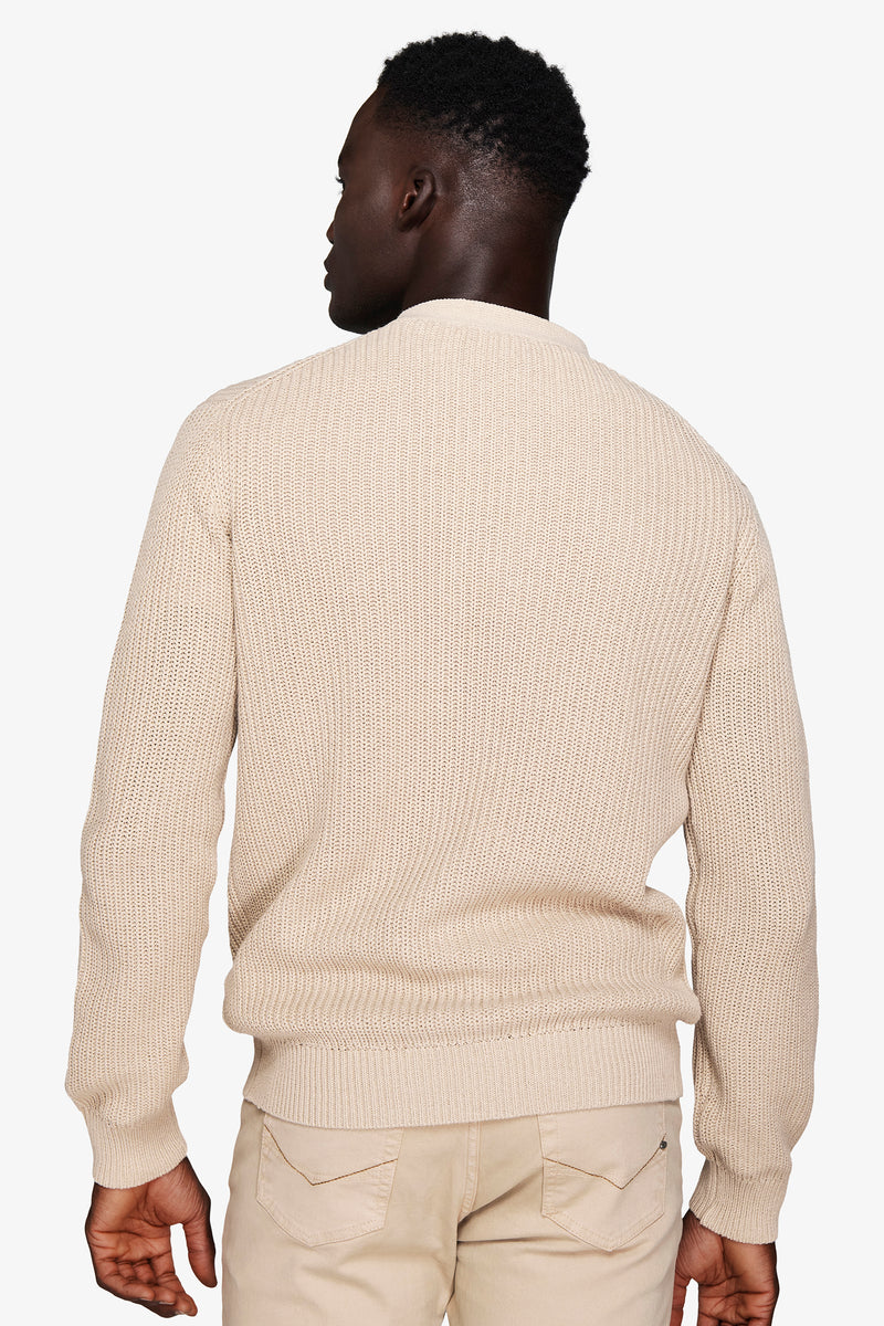 Cardigan costa inglese corda