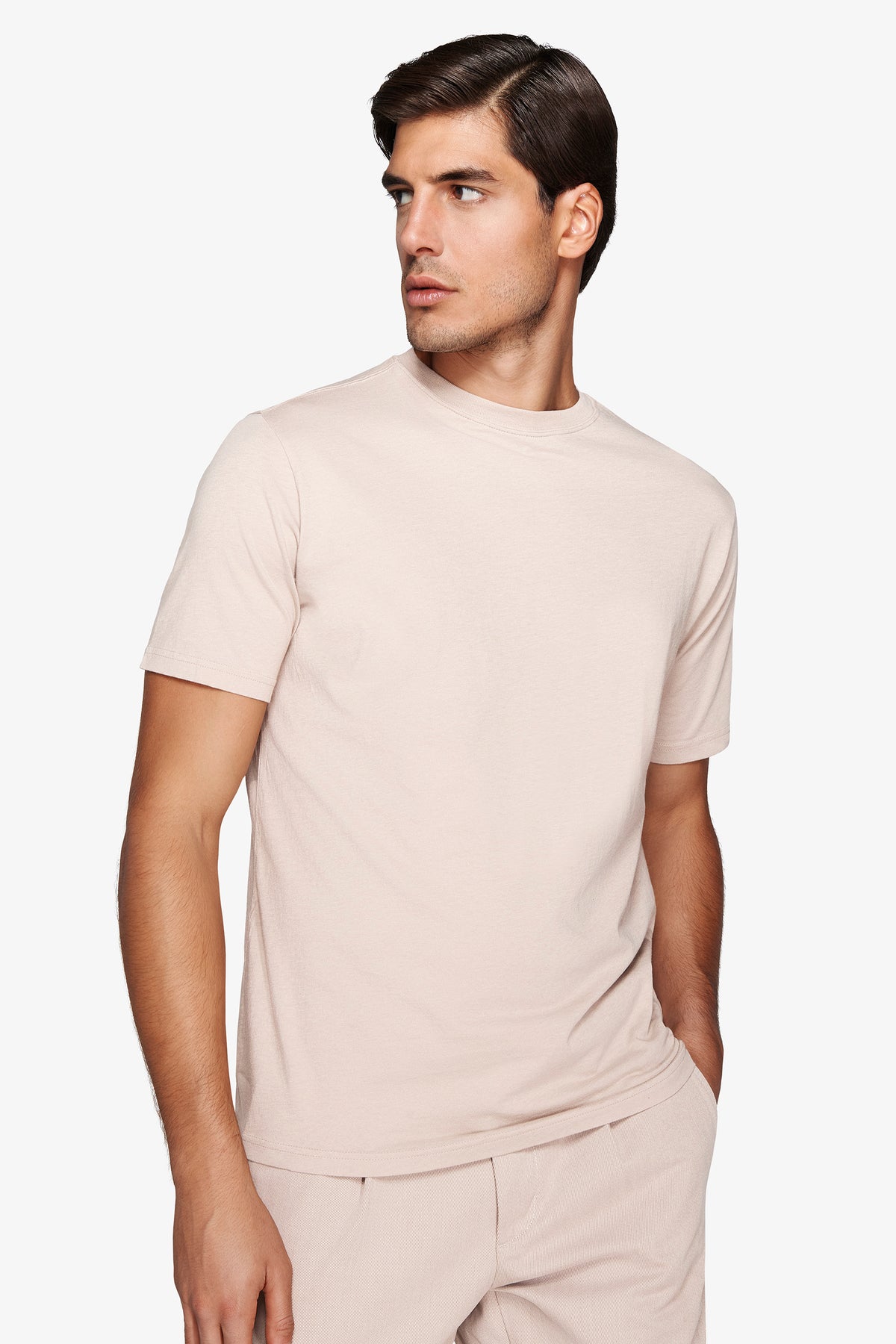 T-shirt in cotone leggero corda