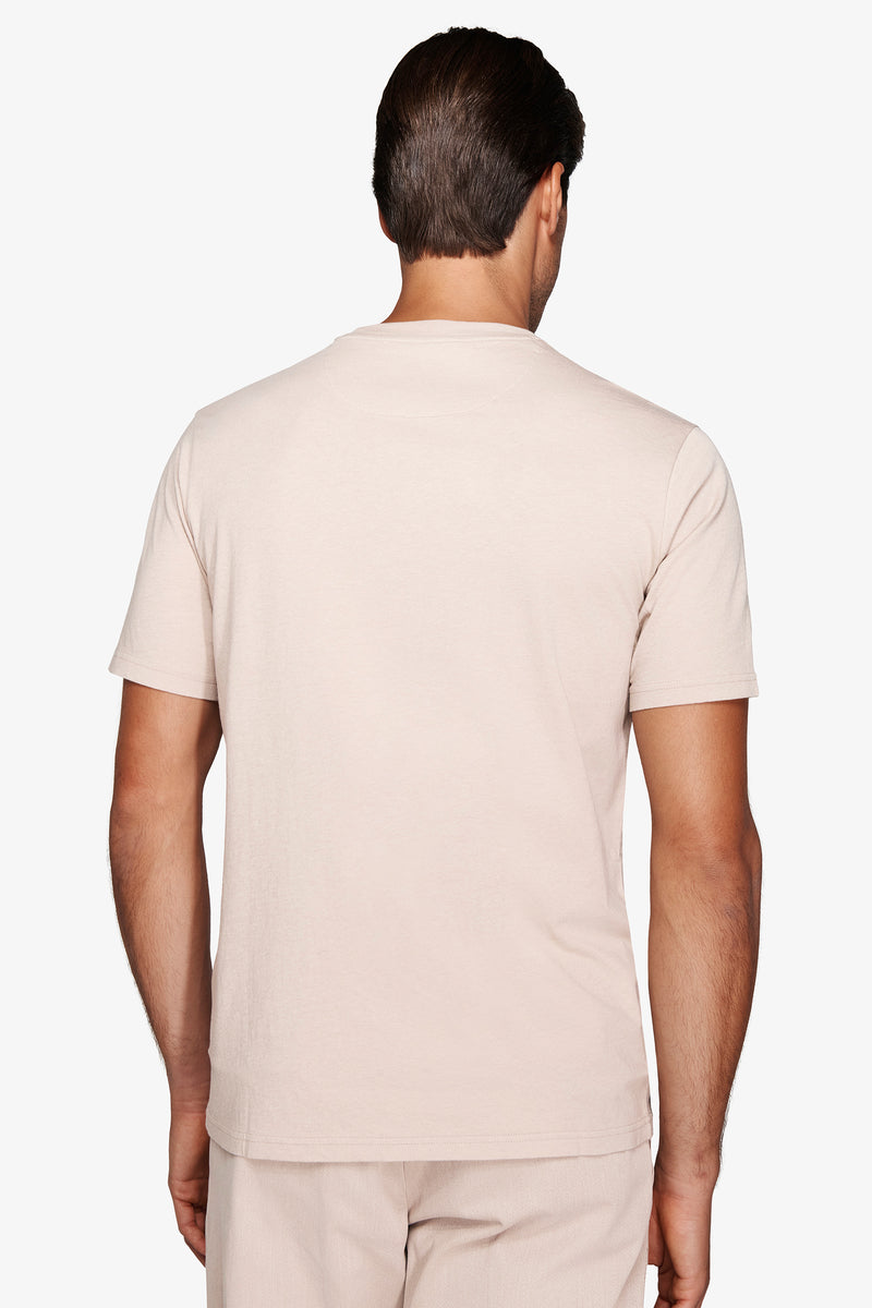 T-shirt in cotone leggero corda