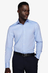 Camicia oxford azzurra slim