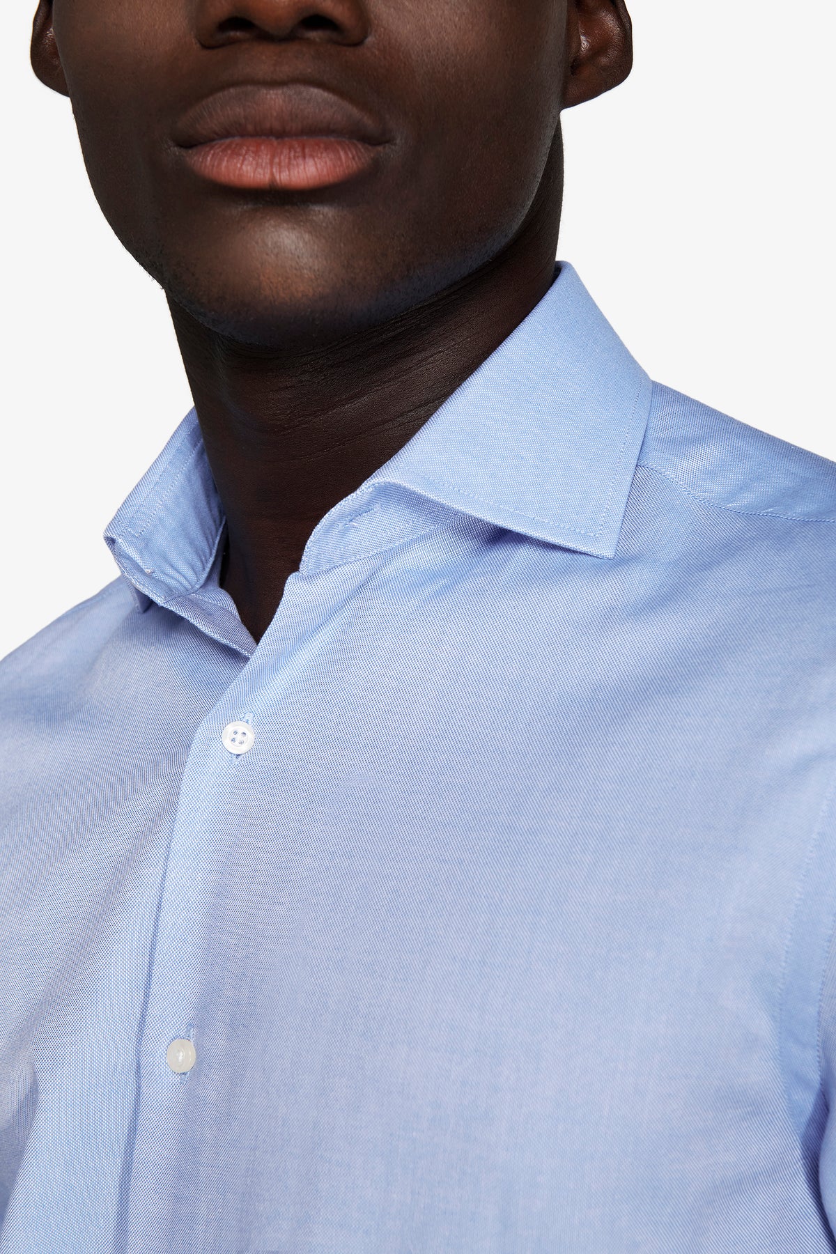 Camicia oxford azzurra slim