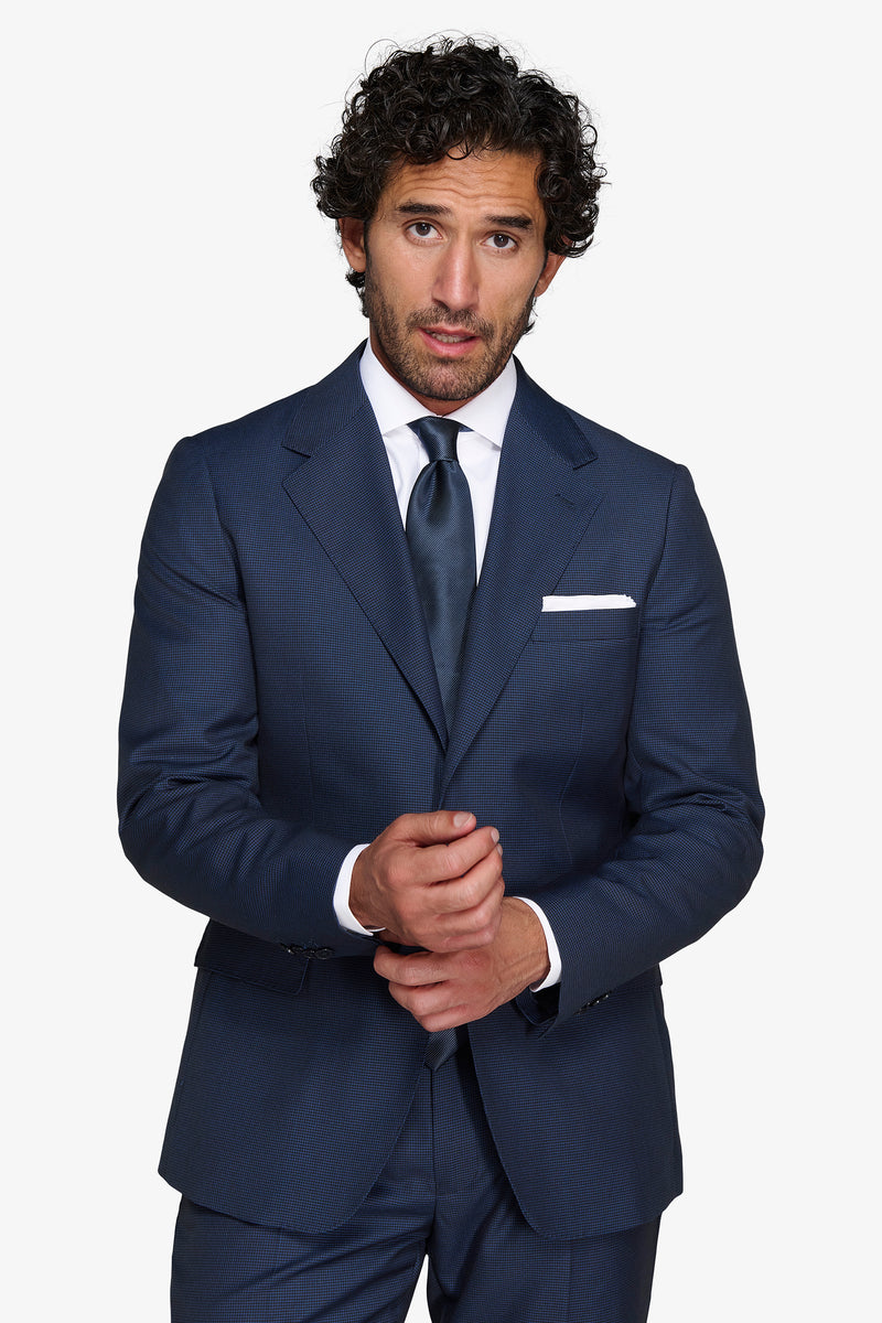 Giacca pied de poule avion