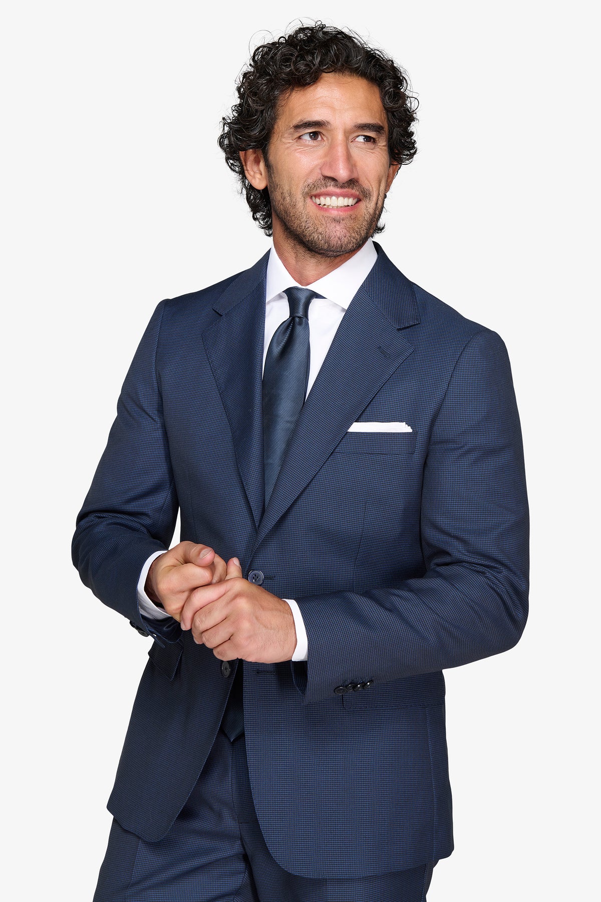 Giacca pied de poule avion