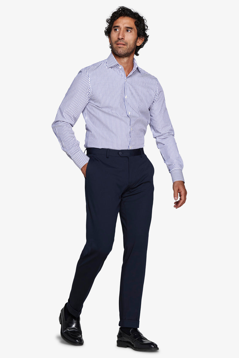 Camicia a righe royal slim