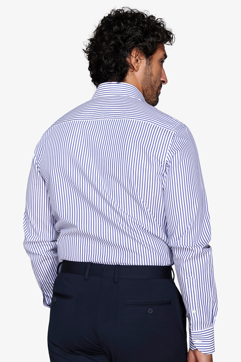 Camicia a righe royal slim