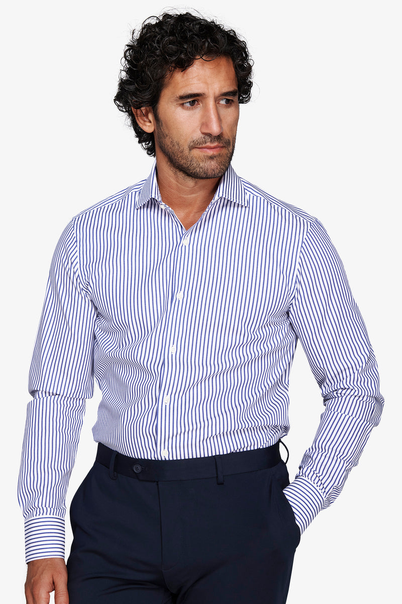 Camicia a righe royal slim
