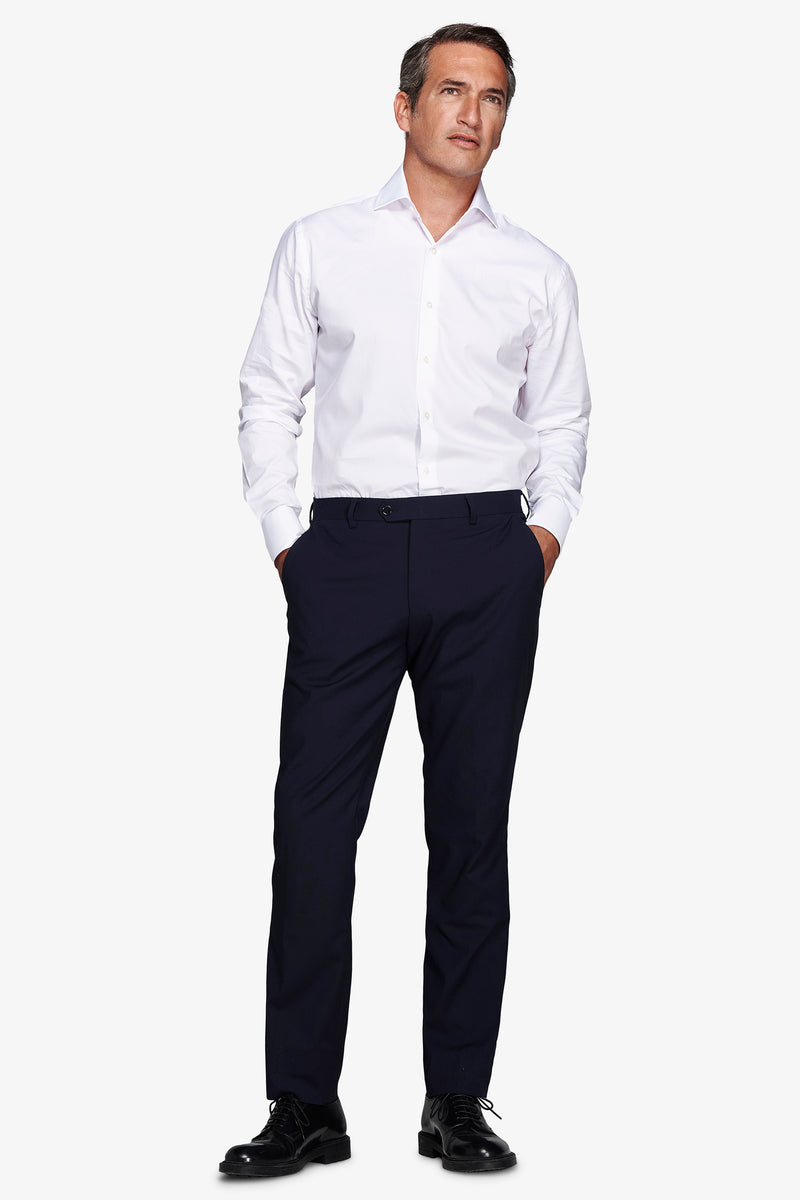 Camicia piquet bianca