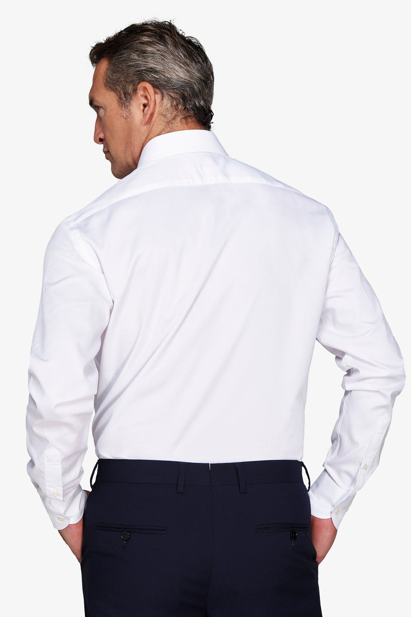 Camicia piquet bianca