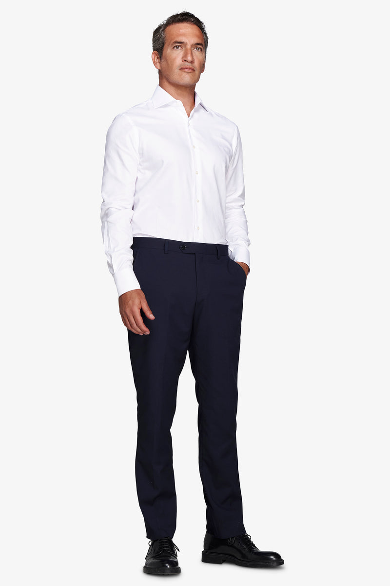 Camicia piquet bianca