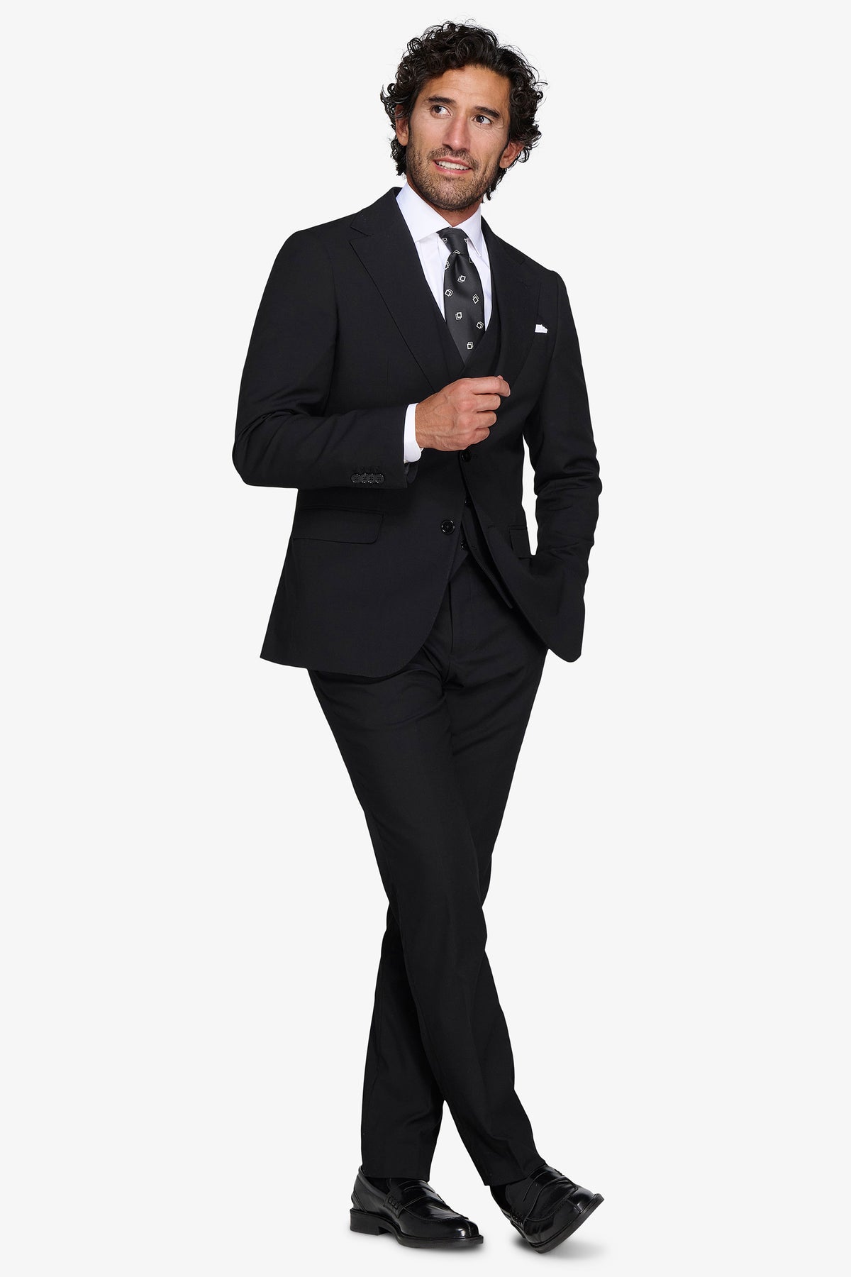 Giacca classica nera