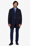 Cappotto baronetto blu