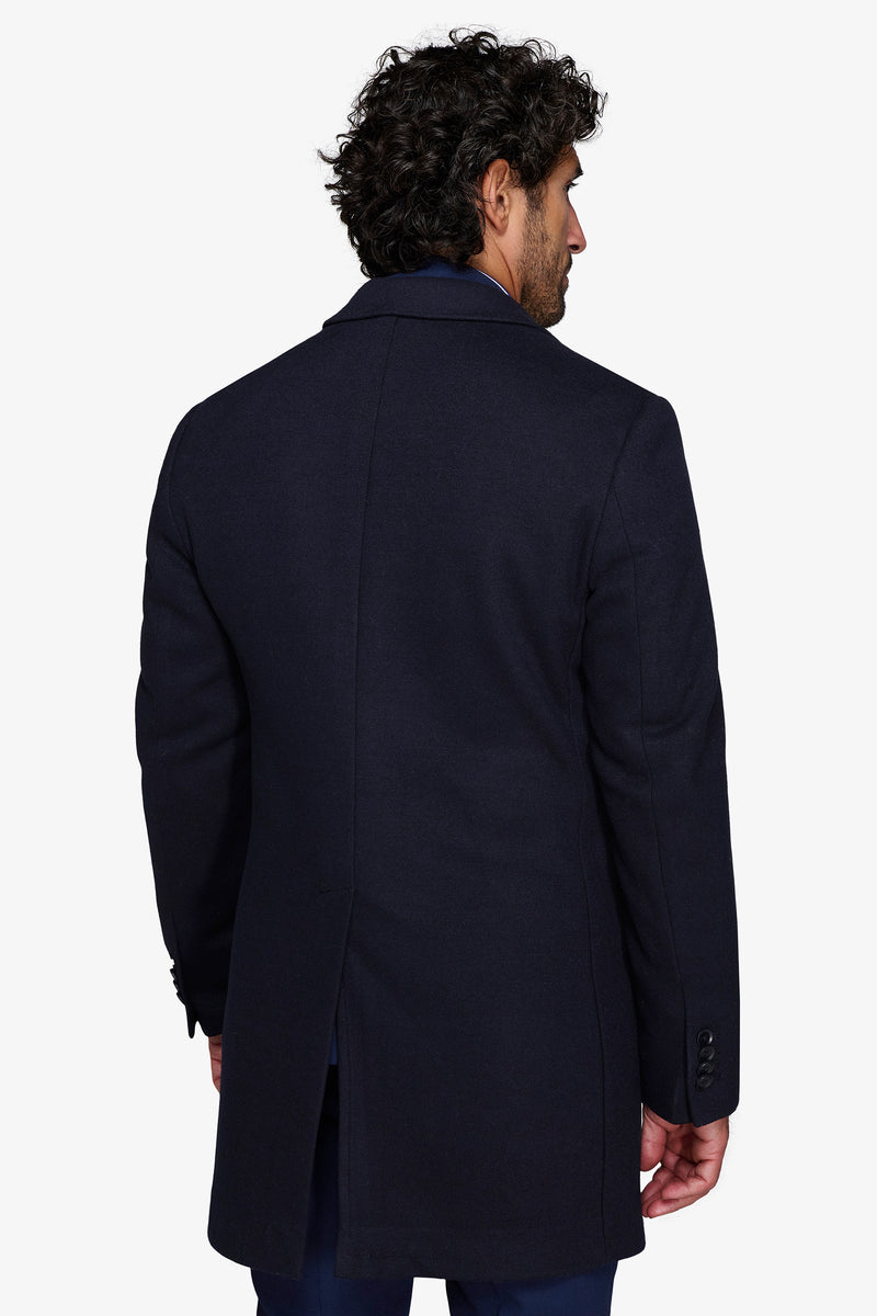 Cappotto baronetto blu