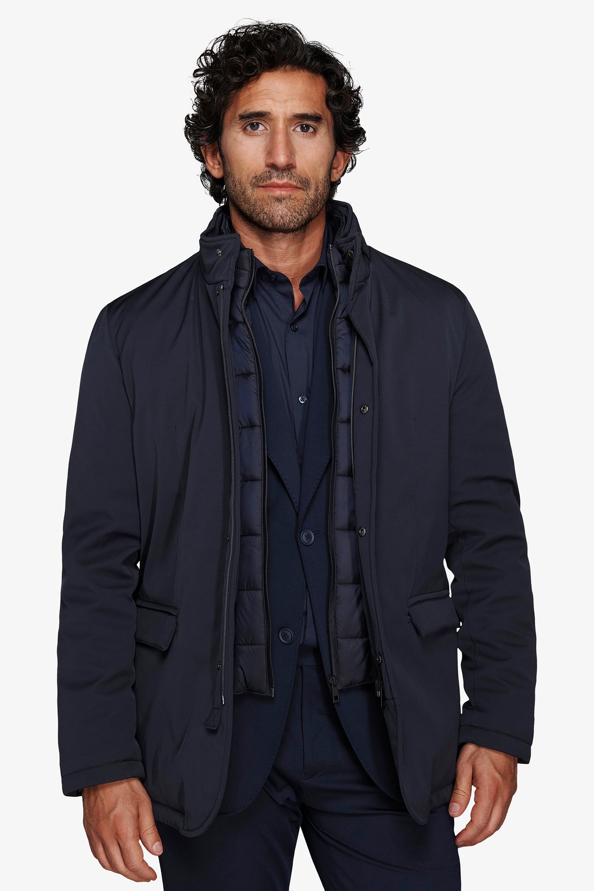 Bomber technique bleu