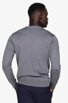Maglia girocollo basic grigio