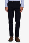Pantaloni chino gabardina navy