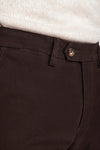 Pantaloni chino gabardina moro